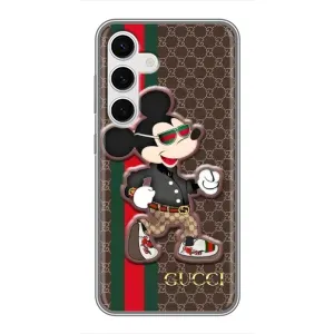 Чохли GUCCI для Самсунг Галаксi S24 (AlphaPrint) (Маус Гуччі)