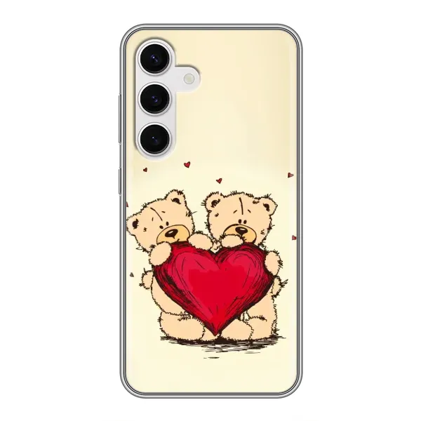 Чехол с принтом «Медвежонки» для Samsung Galaxy S24