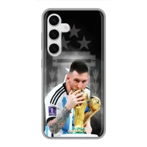 Чохли для Samsung Galaxy S24 (Leo чемпіон) (AlphaPrint) (Мессі Чемпіон)