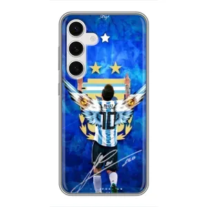 Чохли для Samsung Galaxy S24 (Leo чемпіон) (AlphaPrint) (Мессі збірна)