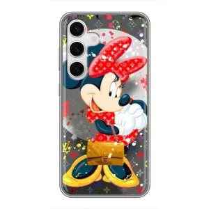 Чохол Disney Mouse Samsung Galaxy S24 (PREMIUMPrint) (Minni з бантіком)