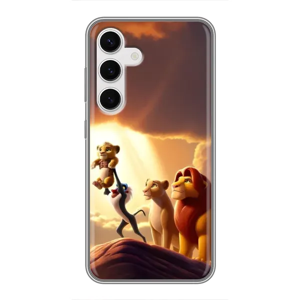Чехол с принтом «Симба на презентации» для Samsung Galaxy S24 Чехол с принтом «Симба на презентации» для Samsung Galaxy S24