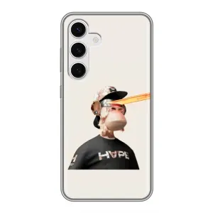 Чохли з Мавпами NFT для Samsung Galaxy S24 (AlphaPrint) (мавпа NFT в окулярах)