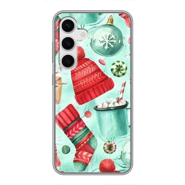 Чехол с принтом «Одежда НГ» для Samsung Galaxy S24 Чехол с принтом «Одежда НГ» для Samsung Galaxy S24