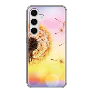 Чохол з картинкою (Стильні) Самсунг Галаксi S24 - (AlphaPrint) (Кульбабка)