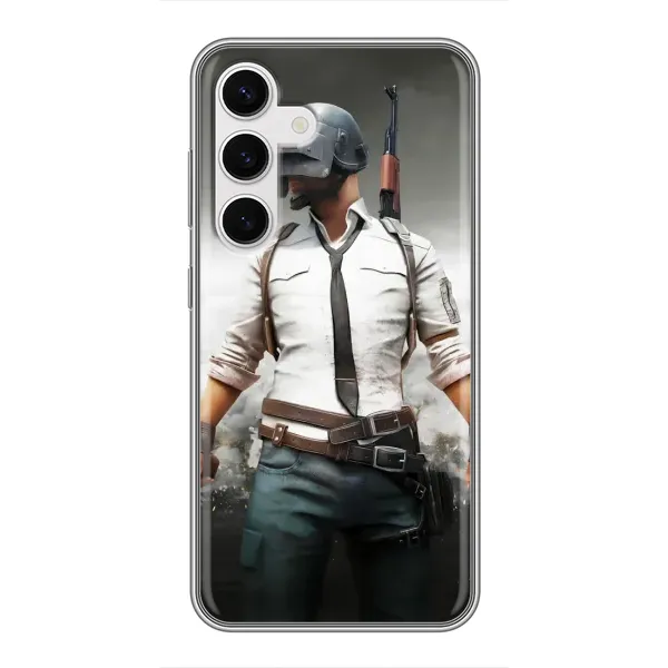 Чохол з принтом «Пабг мен» для Samsung Galaxy S24