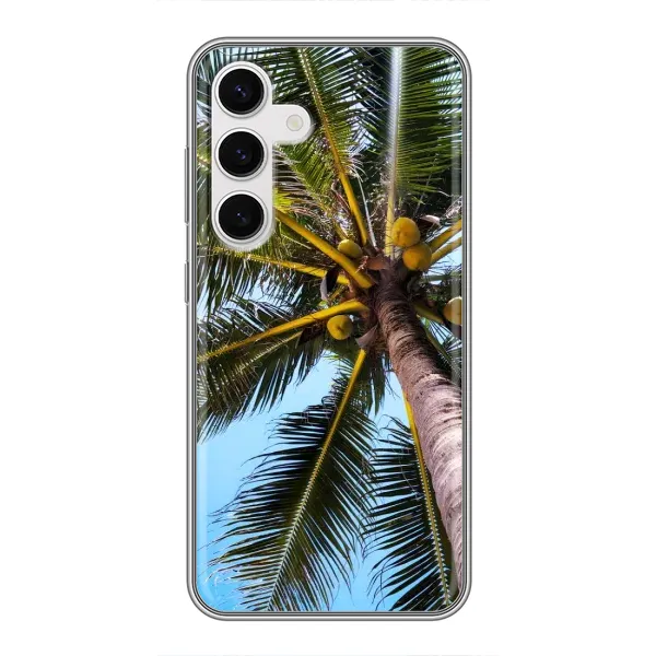 Чехол с принтом «Пальма» для Samsung Galaxy S24