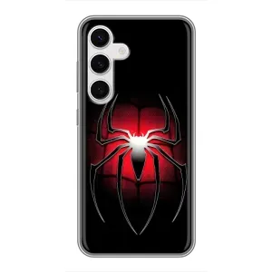 Чохол з людиною павуком для Samsung Galaxy S24 - (AlphaPrint) (Паук марвел)