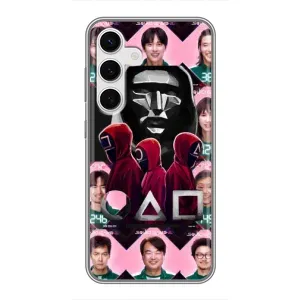 Чохол Гра в кальмара для Samsung Galaxy S24 (Учасники Гра кальмара)