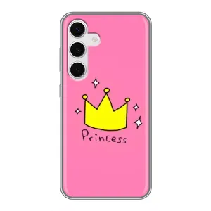 Чохол з картинкою (Стильні) Самсунг Галаксi S24 - (AlphaPrint) (Princess)