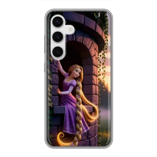 Чехол с принтом «Рапунцель на башне» для Samsung Galaxy S24