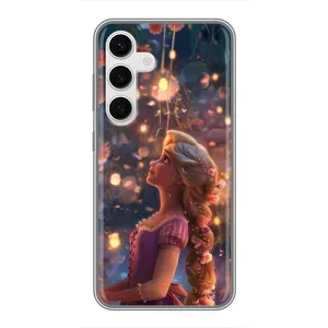 Чохол Рапунцель для Samsung Galaxy S24 (Рапунцель ліхтарики)