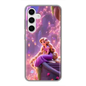Чохол Рапунцель для Samsung Galaxy S24 (Рапунцель у замку)