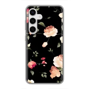 Чохли з квітами для Samsung Galaxy S24 (VPrint) (Трояндочки)
