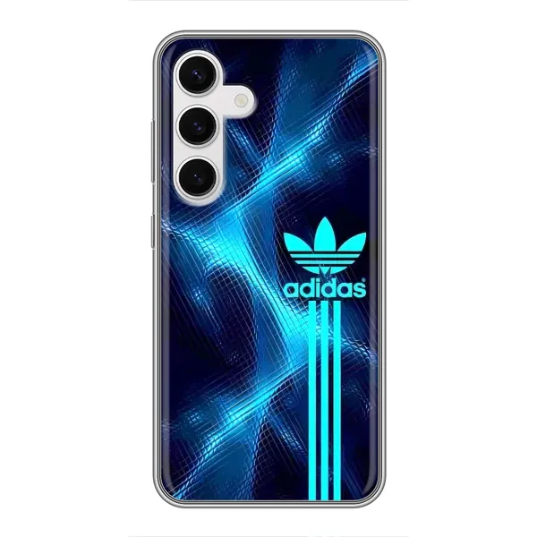 Чехол с принтом «Синий Адидас» для Samsung Galaxy S24 Чехол с принтом «Синий Адидас» для Samsung Galaxy S24