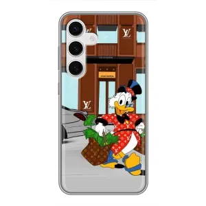 Чехли для Samsung Galaxy S24 - Скрудж МакДак Louis Vuitton (PREMIUMPrint) (Скрудж ЛВ)