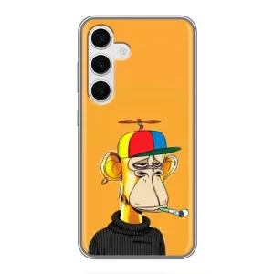 Чохли з Мавпами NFT для Samsung Galaxy S24 (AlphaPrint) (Нудна мавпа NFT)