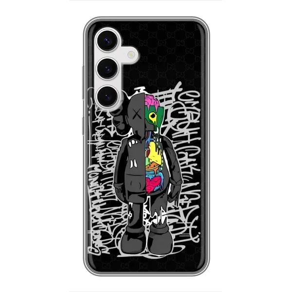Чохол з принтом «Стиль Bearbrick» для Samsung Galaxy S24