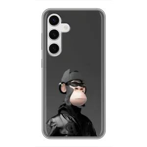 Чохли з Мавпами NFT для Samsung Galaxy S24 (AlphaPrint) (стильна мавпа NFT)