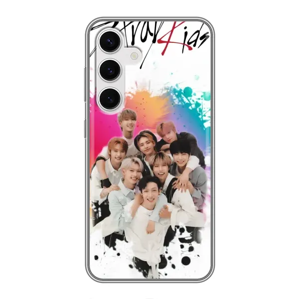 Чехол с принтом «Stray Kids» для Samsung Galaxy S24