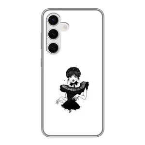Чохли Венсдей на Samsung Galaxy S24 Уенсдей (AlphaPrint) (танець Венздей)