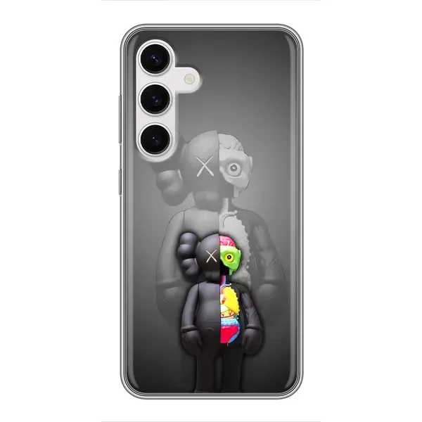 Чохол з принтом «Тіло Bearbrick» для Samsung Galaxy S24