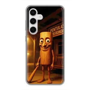 Чехол с мемом Тралалело тралала на Samsung Galaxy S24 (Тунг тунг сахур)