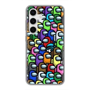 Чохли Амонг Ас для Samsung Galaxy S24 (AlphaPrint) (Убитий)