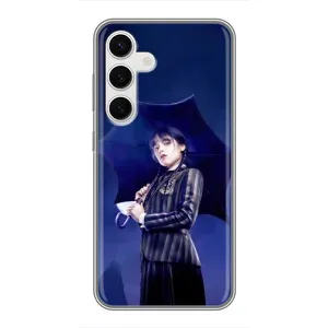 Силіконовий чохол з картинкою для Samsung Galaxy S24 (Венсдей)