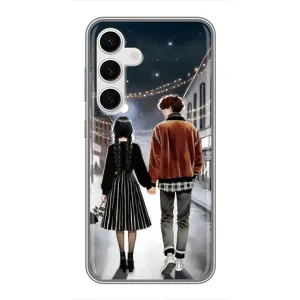 Чохол з дизайном Венздей 2 на Samsung Galaxy S24 (Венздей та Тайлер)