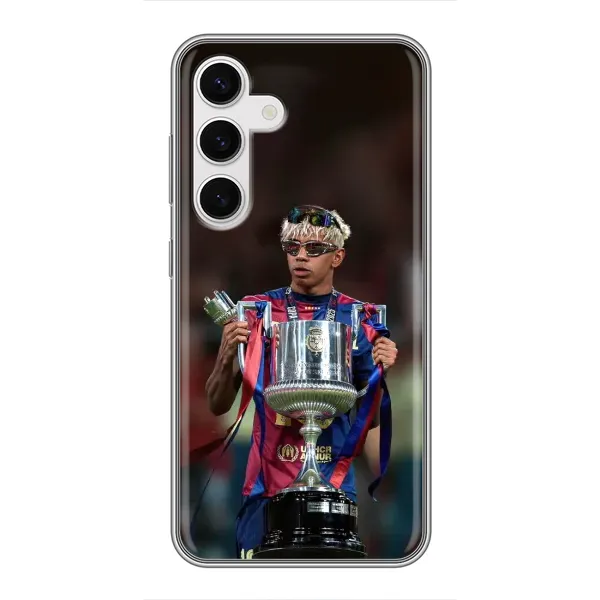 Чохол з принтом «Ямаль з кубком» для Samsung Galaxy S24 Чохол з принтом «Ямаль з кубком» для Samsung Galaxy S24