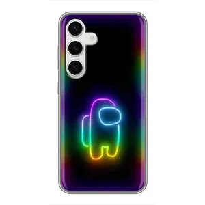 Чохли Амонг Ас для Samsung Galaxy S24 (AlphaPrint) (Яскравий скін)