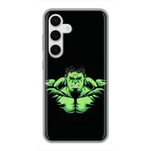 Чохли з героями Марвел Samsung Galaxy S24 (VPrint) (Зелений Халк)