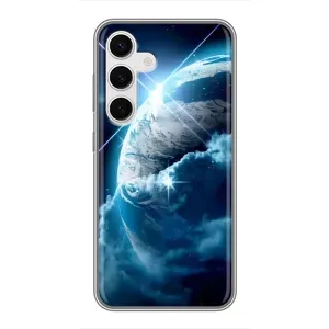 Космічні Чохли для Самсунг Галаксi S24 (VPrint) (Земля з космоса)