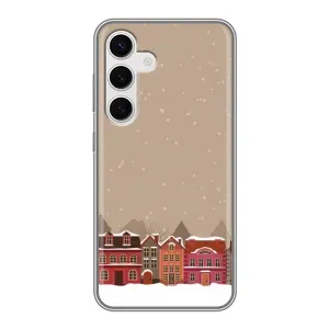 Новорічні, Святкові Чохли для Samsung Galaxy S24 - 2024 год (Зимове місто)