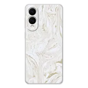 Мраморный чехол на Samsung Galaxy S25 Edge (VPrint) (Белый мрамор)