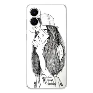 Чохол з друком для Samsung Galaxy S25 Edge - (Мода) (AlphaPrint) (Фото дівчини)