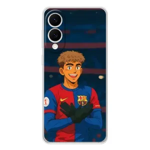 Чехол с футболистом Ламин Ямаль Samsung Galaxy S25 Edge (Футболист Ямаль)