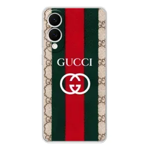 Чехлы ГУЧЧИ для Самсунг Галакси С25 Эдж (AlphaPrint) (Gucci дизайн)