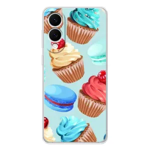 Чехлы с Фруктами для Samsung Galaxy S25 Edge (VPrint) (Кексики)