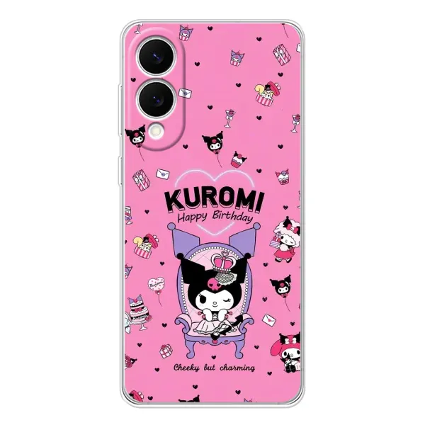 Чехол с принтом «KUROMI» для Samsung Galaxy S25 Edge