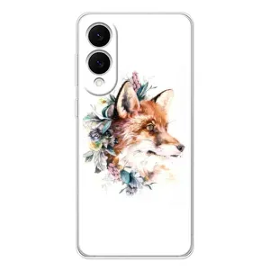 Чохли з картинкою Лисичка для Samsung Galaxy S25 Edge (VPrint) (Лиса в квітах)