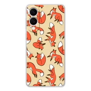 Чохли з картинкою Лисичка для Samsung Galaxy S25 Edge (VPrint) (Лисички)
