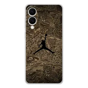 Чехлы для Samsung Galaxy S25 Edge - с картинкой JORDAN (AlphaPrint) (Logo Jordan)