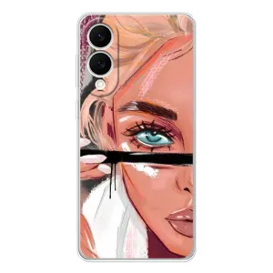 Чохол з друком для Samsung Galaxy S25 Edge - (Мода) (AlphaPrint) (Макіяж)