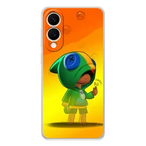 Чехол для Samsung Galaxy S25 Edge Бравл Старс (VPrint) (Мальчик Леон)