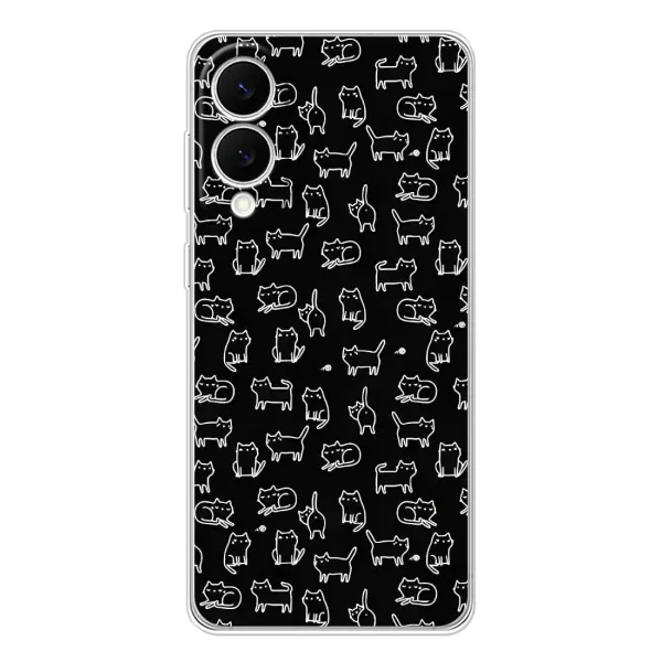 Чехол с принтом «Меленькие котики» для Samsung Galaxy S25 Edge Чехол с принтом «Меленькие котики» для Samsung Galaxy S25 Edge