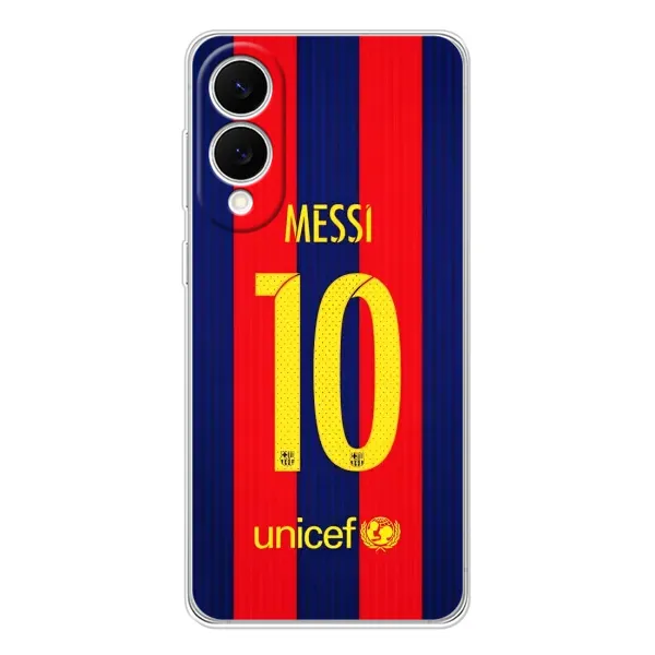 Чохол з принтом «Messi Barca 10» для Samsung Galaxy S25 Edge