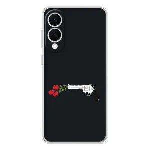 Чехлы (ART) Цветы на Samsung Galaxy S25 Edge (VPrint) (Неожиданные цветы)