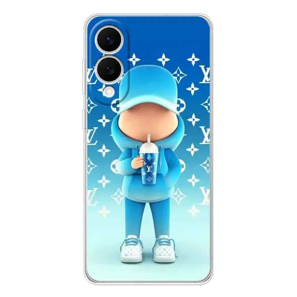 Чехол с принтом «Парень LV» для Samsung Galaxy S25 Edge